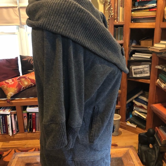 *B2G1* CUTE LINQ LA BUTTON COWL CARDIGAN SMALL - Picture 5 of 12